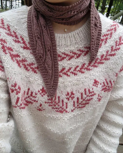 Waves Scarf Knitting Pattern