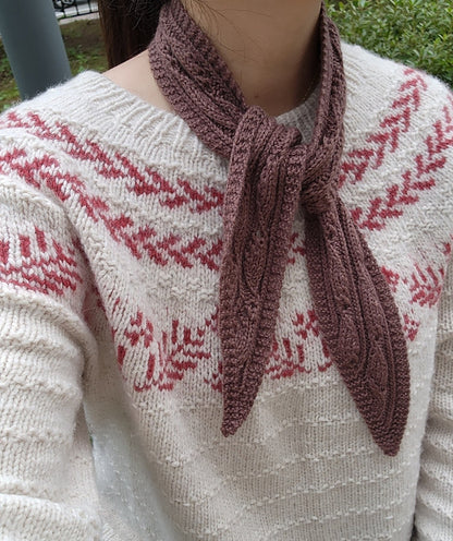 Waves Scarf Knitting Pattern