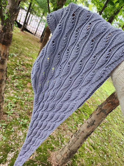 Waves Scarf Knitting Pattern