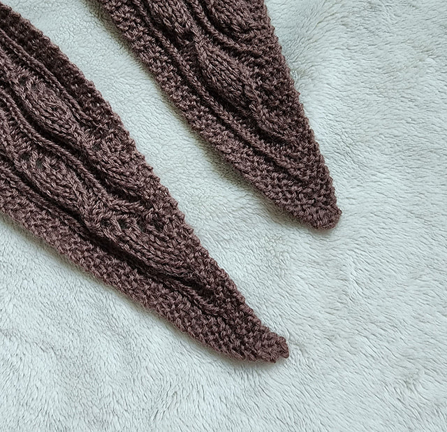 Waves Scarf Knitting Pattern