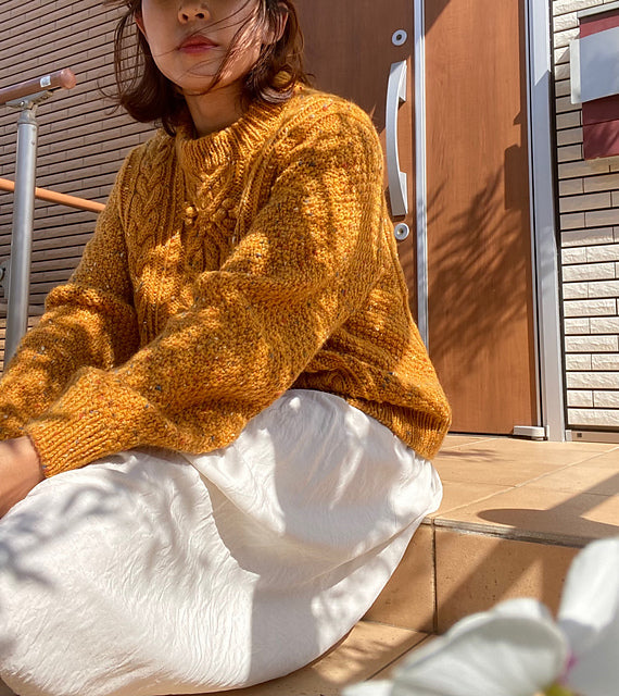 Bobble Sweater Knitting Pattern