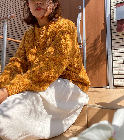 Bobble Sweater Knitting Pattern