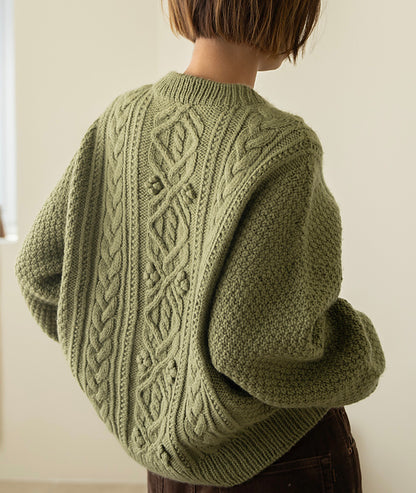 Bobble Sweater Knitting Pattern