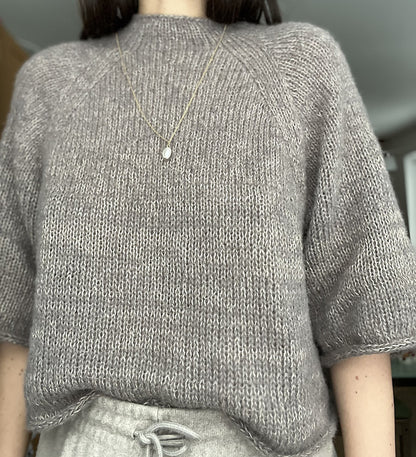Cozy Cloud Tee Knitting Pattern