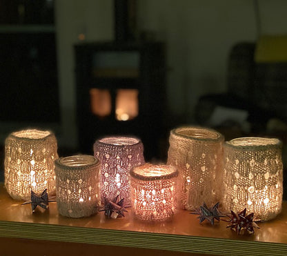 Jar Cover Knitting Pattern