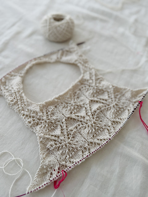 Lace Tank Top Knitting Pattern