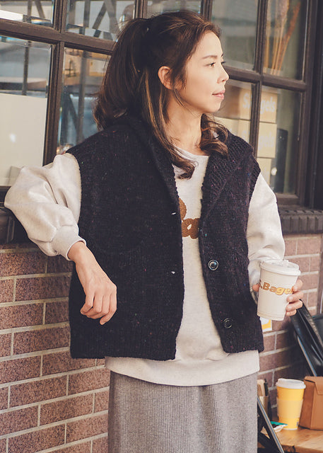 Hooded Vest Knitting Pattern