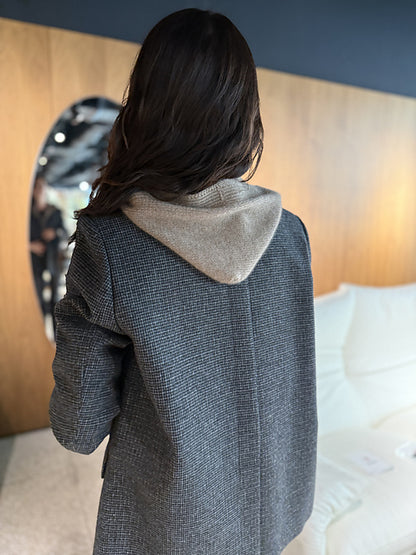 2-in-1 Hooded Vest Knitting Pattern
