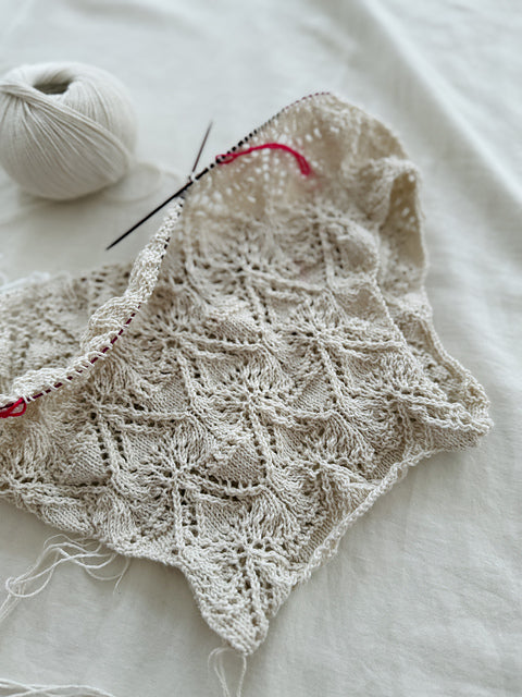 Lace Tank Top Knitting Pattern