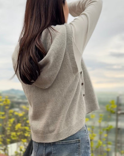 2-in-1 Hooded Vest Knitting Pattern