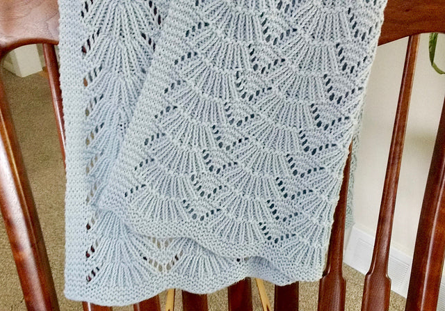 Seashell Blanket Knitting Pattern