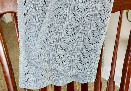 Seashell Blanket Knitting Pattern