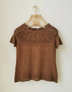 Silk Lace Tee Knitting Pattern