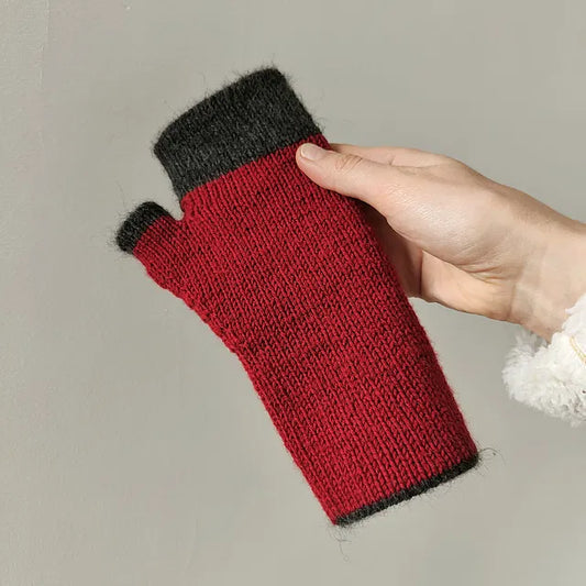 Reversible Mittens Knitting Pattern