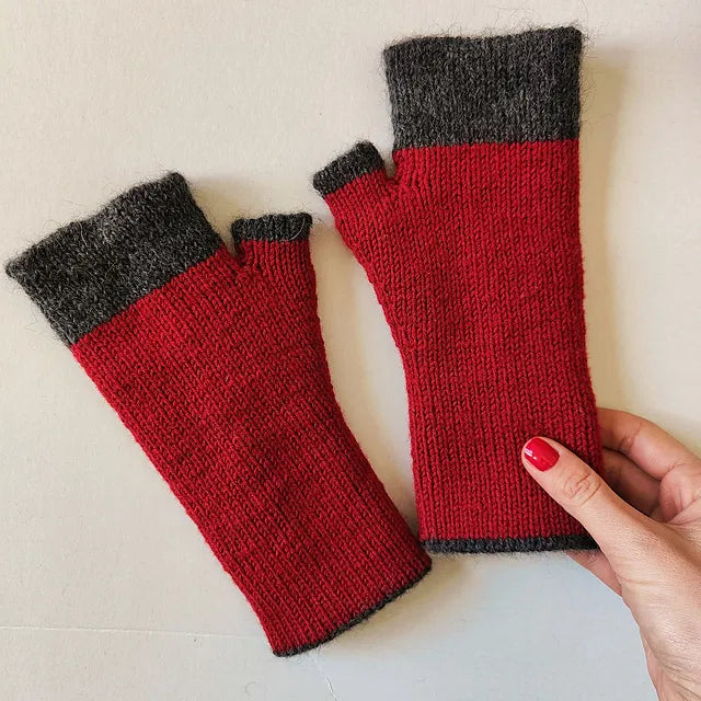 Reversible Mittens Knitting Pattern