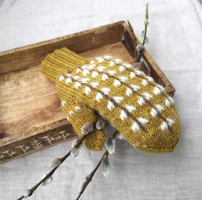 Soft Mittens Knitting Pattern