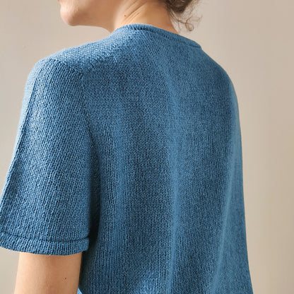 Contrast Tee Knitting Pattern