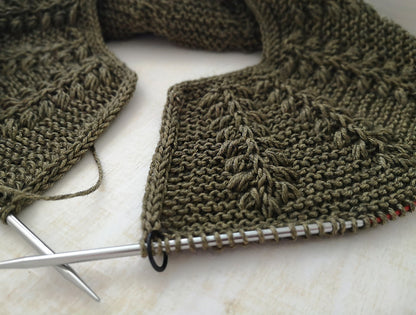 Baby Fern Cardigan Knitting Pattern