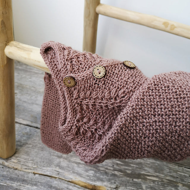 Baby Fern Cardigan Knitting Pattern
