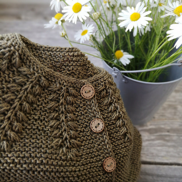 Baby Fern Cardigan Knitting Pattern