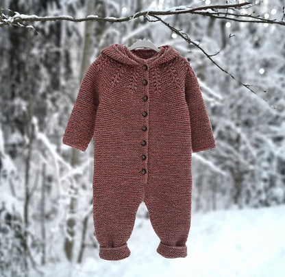 Baby Onesie Knitting Pattern