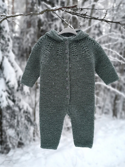 Baby Onesie Knitting Pattern