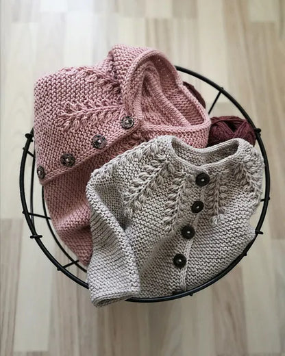 Baby Fern Cardigan Knitting Pattern