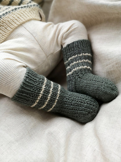 Baby Mini Sock  Knitting Pattern