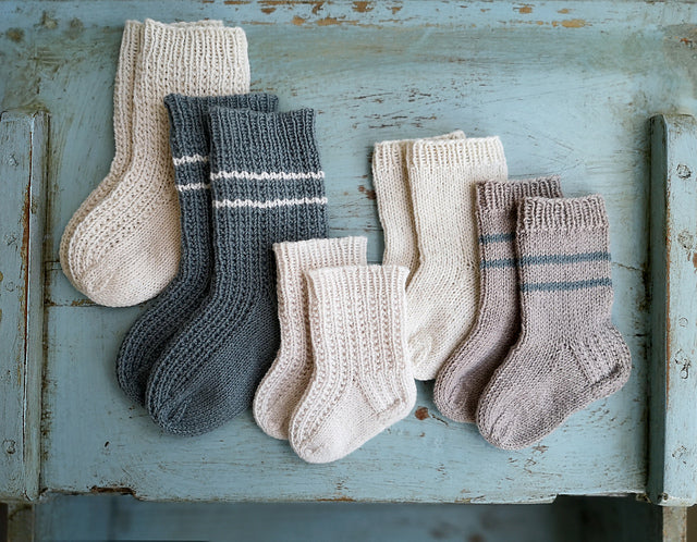 Baby Mini Sock  Knitting Pattern