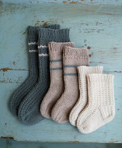 Baby Mini Sock  Knitting Pattern