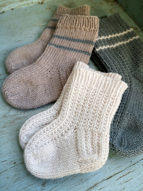 Baby Mini Sock  Knitting Pattern