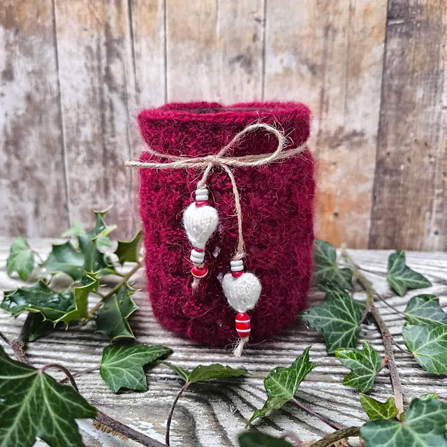 Jar Cover Knitting Pattern