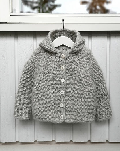 Kids Hoodie Knitting Pattern