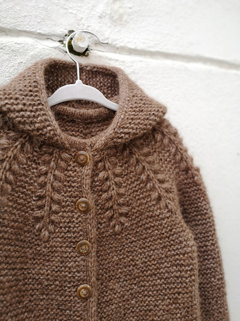 Kids Hoodie Knitting Pattern