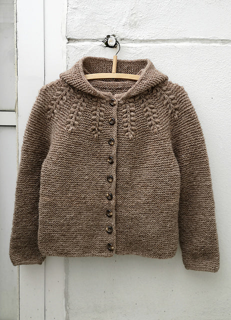 Kids Hoodie Knitting Pattern