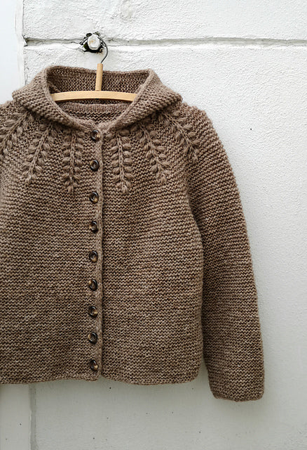 Kids Hoodie Knitting Pattern