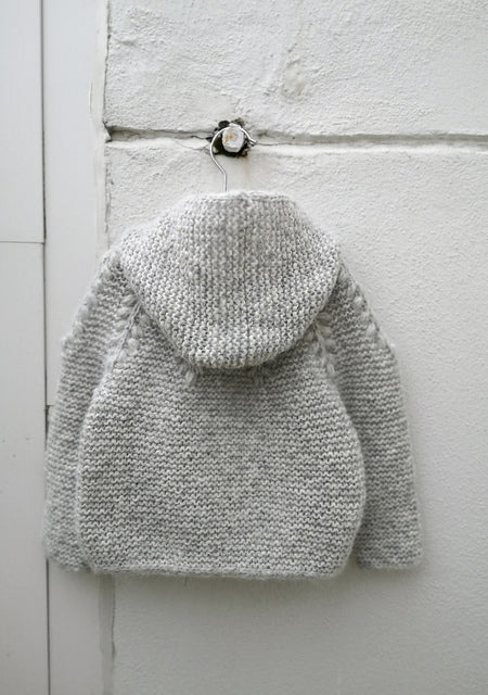 Kids Hoodie Knitting Pattern