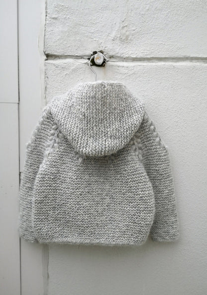 Kids Hoodie Knitting Pattern