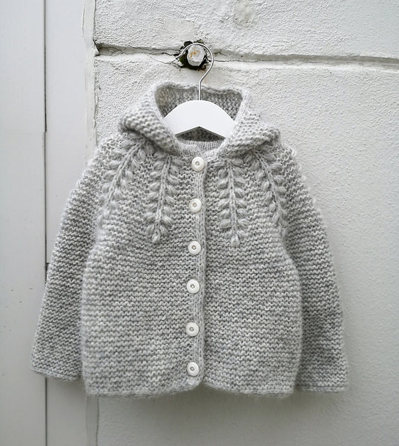 Kids Hoodie Knitting Pattern
