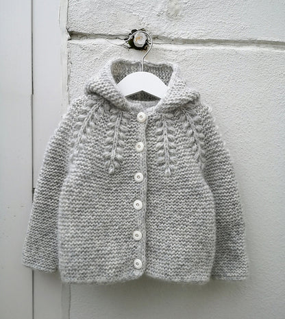 Kids Hoodie Knitting Pattern