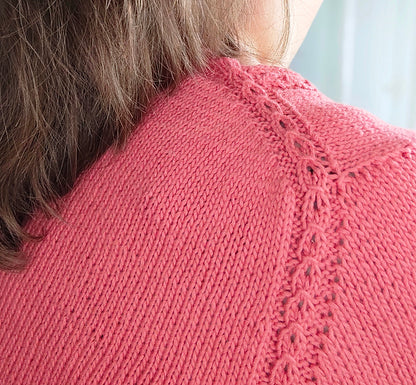 V Neck Tee Knitting Pattern
