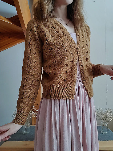 Lace Cardigan Knitting Pattern