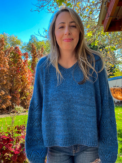 Peak Sweater Knitting Pattern