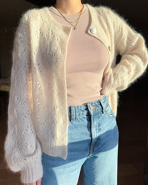 Top Down Cardigan Knitting Pattern