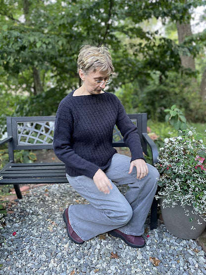 Minimal Boxy Pullover Knitting Pattern