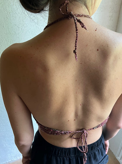 Herringbone Top Knitting Pattern