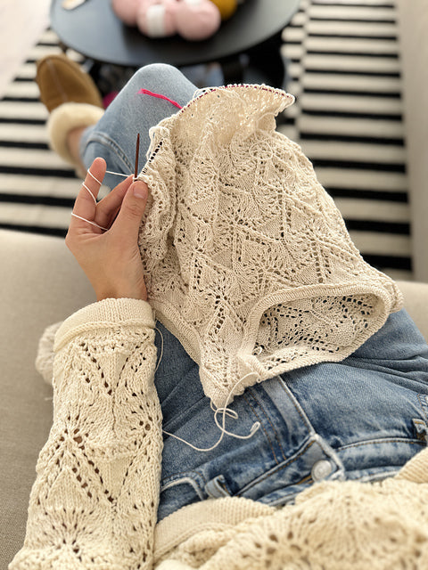 Lace Tank Top Knitting Pattern