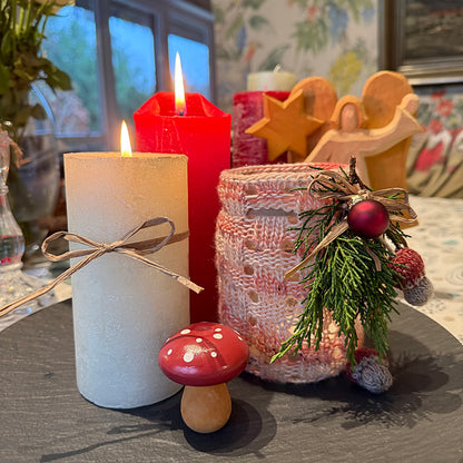 Jar Cover Knitting Pattern