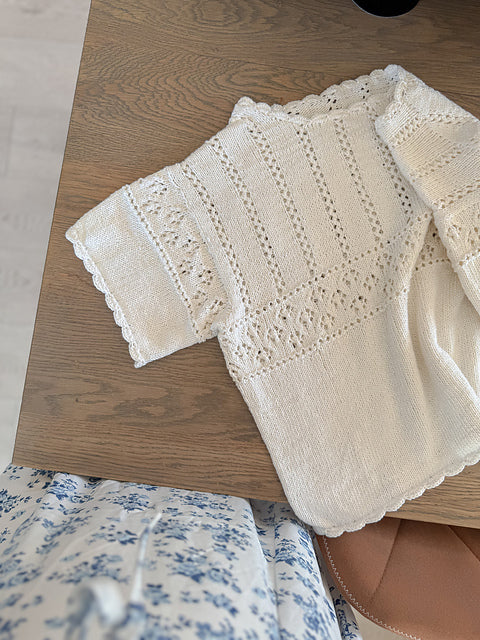Summer Lace Tee Knitting Pattern