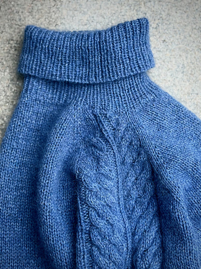 Cable Sleeve Sweater Knitting Pattern